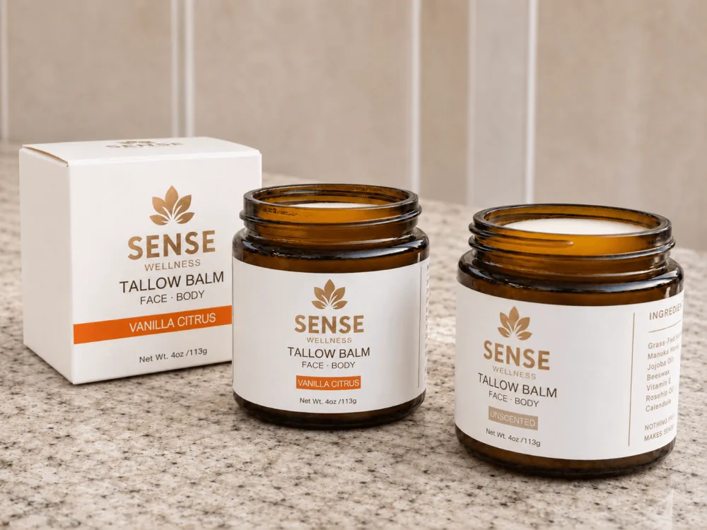 Beef Tallow Balm vs. Moisturizer: What’s the Difference? - Sense Wellness